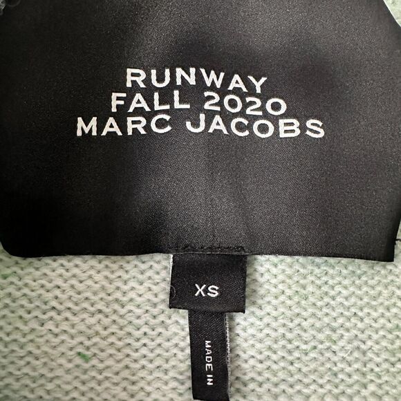 Marc Jacobs Runway Fall 2020 Sweater Women’s XS Green Pullover Wool Blend Knit - Picture 6 of 10